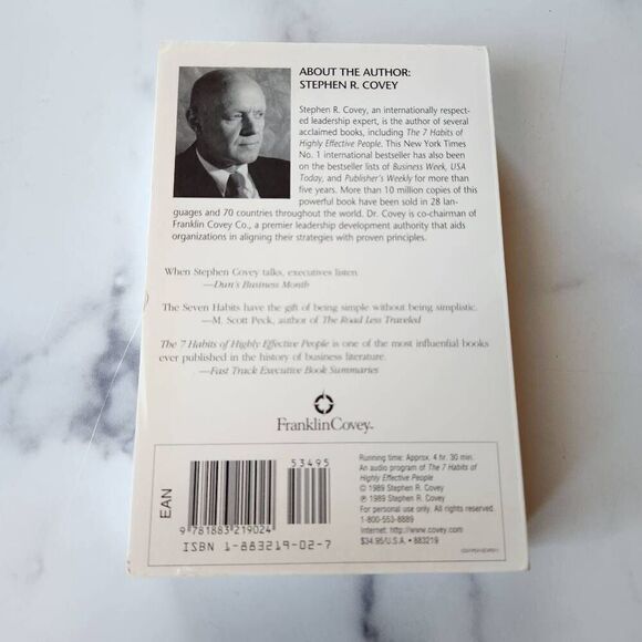 The seven habits of highly effective people powerful lessons in personal change - Picture 5 of 5